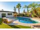 Sparkling backyard pool with plenty of space for lounging and relaxing at 7821 N Via De La Sombre --, Scottsdale, AZ 85258