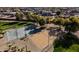 Aerial view of community basketball and volleyball courts at 11737 N 143Rd Dr, Surprise, AZ 85379