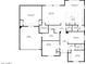 Main level floor plan featuring kitchen, living room, exercise room, garage, wine cellar and bedrooms with attached bathrooms at 11737 N 143Rd Dr, Surprise, AZ 85379