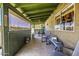 Backyard with covered patio area, ideal for outdoor dining at 1191 E Avenida Fresca St, Casa Grande, AZ 85122