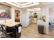 Efficient kitchenette with modern appliances, ample counter space, and convenient storage at 13807 N Garden Court Dr, Sun City, AZ 85351