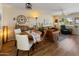 Comfortable living space showcasing an open layout, cohesive decor, and natural light at 13807 N Garden Court Dr, Sun City, AZ 85351