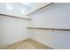 Ample closet space with shelving for optimal organization at 16186 W Port Royale Ln, Surprise, AZ 85379