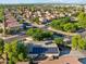 See the roof and solar panels of this beautiful home set in a well-maintained neighborhood at 1924 S Rome St, Gilbert, AZ 85295