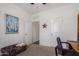 Versatile bedroom, can be used as an office, featuring neutral walls and ample lighting at 30388 N Opal Dr, San Tan Valley, AZ 85143