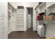 Walk-in closet with built in shelving at 3331 N Acacia Way, Buckeye, AZ 85396