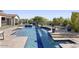 Enjoy the outdoors with a stunning pool, spa, and lush landscaping in this beautiful backyard retreat at 35556 N 87Th Pl, Scottsdale, AZ 85266