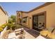 Covered patio with outdoor kitchen and barbecue at 10429 N 101St St, Scottsdale, AZ 85258