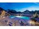 Inviting backyard pool and spa area, perfect for relaxing and entertaining at 10651 E Fernwood Ln, Scottsdale, AZ 85262