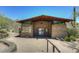 Desert water station featuring water fountain, desert map, and scenic views of the surrounding landscape at 10651 E Fernwood Ln, Scottsdale, AZ 85262