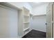Walk-in closet with built-in shelving at 10925 E Toluca Ave, Mesa, AZ 85212