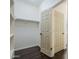 Walk-in closet with built-in shelving at 10925 E Toluca Ave, Mesa, AZ 85212