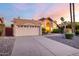 Inviting single-Gathering home features a well-manicured yard and charming desert landscaping at 11085 E Mary Katherine Dr, Scottsdale, AZ 85259