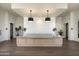 Inviting lobby area with a reception desk, ambient lighting, and classic architectural details at 11300 N Casa Dega Dr # 1005, Surprise, AZ 85388