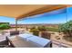 Outdoor patio showcasing desert landscape and mountain views at 11669 W Pine Mountain Ct, Surprise, AZ 85378
