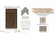 Interior design elements featuring cabinet, backsplash, countertop, flooring, and carpet selections at 12537 W Luxton Ln, Avondale, AZ 85323