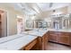 This bathroom features dual sinks with white countertops and a large mirror at 2527 E Villa Theresa Dr, Phoenix, AZ 85032