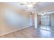 This bedroom has tile floors and sliding mirror closet doors at 2527 E Villa Theresa Dr, Phoenix, AZ 85032