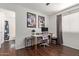 Versatile bedroom featuring a desk and natural light, creates an ideal work and relaxation space at 3222 E Cortez St, Phoenix, AZ 85028