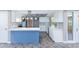 Stylish kitchen with an island, stainless steel appliances, and contemporary finishes at 3512 S Elm St, Tempe, AZ 85282