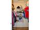 Walk-in closet featuring ample storage space for clothes, shoes, and accessories at 3519 W Libby St, Glendale, AZ 85308