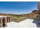 Balcony view showing the surrounding community and mountain views in the distance at 4366 S Avenida De Angeles --, Gold Canyon, AZ 85118
