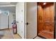 Convenient home elevator featuring paneled wood and easy access between floors in your next home purchase at 4366 S Avenida De Angeles --, Gold Canyon, AZ 85118