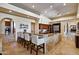 Spacious kitchen with a large island, breakfast bar, and high-end appliances at 4366 S Avenida De Angeles --, Gold Canyon, AZ 85118