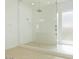 Modern walk-in shower with glass surround and dual shower heads at 4822 W Owl Head Pl, San Tan Valley, AZ 85144