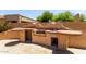 Outdoor kitchen with built in grill and sink area at 5919 W Straight Arrow Ln, Phoenix, AZ 85083