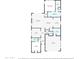 Detailed floor plan displaying layout of the home's rooms and measurements at 6231 E Mark Way # 14, Cave Creek, AZ 85331