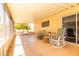An enclosed patio with room for seating at 8632 E Delilah Ave, Mesa, AZ 85208