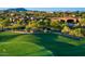 Luxury desert home near golf course with mature landscaping and mountain views at 11548 E Salero Dr, Scottsdale, AZ 85262
