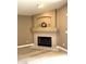 Close up of the fireplace with mantle and tile surround at 12044 S 45Th St, Phoenix, AZ 85044