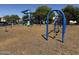 Community playground with swingset and slides at 2539 N 148Th Dr, Goodyear, AZ 85395