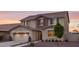 Beautiful two-story home showcasing a blend of architectural styles and landscaping at 2854 E Virginia St, Mesa, AZ 85213