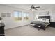 Spacious main bedroom with scenic outdoor views, and neutral decor at 2854 E Virginia St, Mesa, AZ 85213