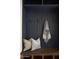 Cozy mudroom showcasing a bench with decorative pillows and a convenient storage solution at 2854 E Virginia St, Mesa, AZ 85213