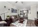 Comfortable living room with modern decor, featuring a plush sofa and inviting textures at 29606 N Tatum Blvd # 245, Cave Creek, AZ 85331