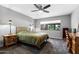 Bedroom with a ceiling fan, natural light, a window and neutral decor at 347 Leisure World --, Mesa, AZ 85206