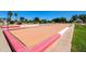 Bocce ball court provides an excellent outdoor recreational activity, surrounded by greenery for leisure at 3649 E Hazeltine Way, Chandler, AZ 85249