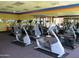 Gym features a variety of cardio machines, mirrors, and fans, promoting a healthy lifestyle at 3649 E Hazeltine Way, Chandler, AZ 85249