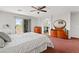 Bright and spacious main bedroom with access to balcony at 4976 E Thunderbird Dr, Chandler, AZ 85249