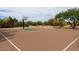 Well-maintained basketball court with a bench and a scenic backdrop provides an excellent recreational amenity at 7552 E Whisper Rock Trl, Scottsdale, AZ 85266