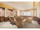 Home theater features plush seating, surround sound, and a large screen for the ultimate movie experience at 7552 E Whisper Rock Trl, Scottsdale, AZ 85266