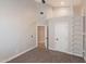 Carpeted bedroom featuring a built-in loft with ladder access at 1062 N Robin Ln, Mesa, AZ 85213
