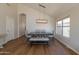 Dining room featuring a modern light fixture at 15128 W Melissa Ln, Surprise, AZ 85374
