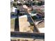 Aerial view of a spacious backyard, perfect for creating an outdoor oasis and entertaining friends and Gathering at 19886 W Woodlands Ave, Buckeye, AZ 85326
