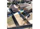 Aerial view of backyard with potential for a pool, custom landscaping, and outdoor entertaining at 19886 W Woodlands Ave, Buckeye, AZ 85326