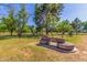 Scenic view of Joyce Park, featuring lush green lawns, mature trees, and a unique park sign at 200 E Southern Ave # 226, Tempe, AZ 85282